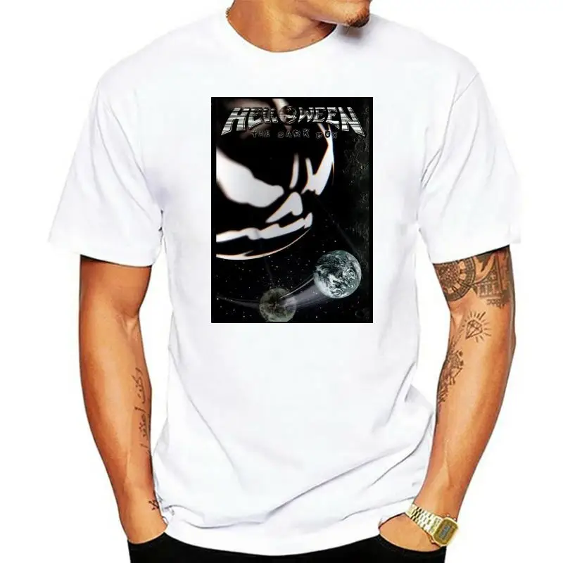 

Новая Винтажная неиспользованная футболка Helloween Reprint Us All Size @ + предварительно хлопковая футболка для мужчин