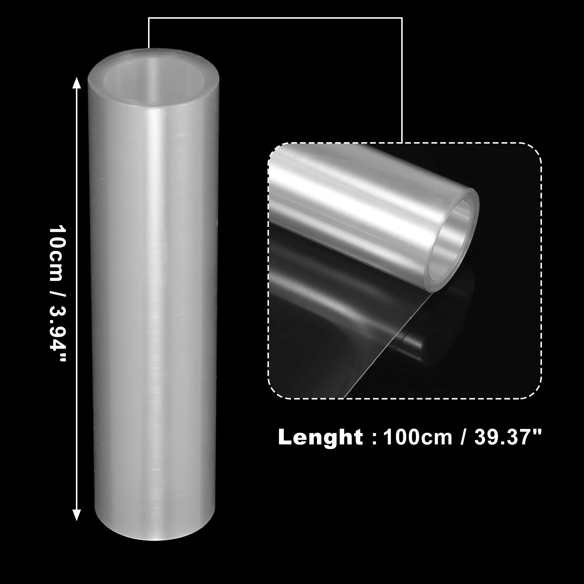 

X Autohaux прозрачная виниловая пленка для автомобильной краски, защитная пленка, наклейка, устойчивая к царапинам самоклеящаяся наклейка 10-50 см x 100 см