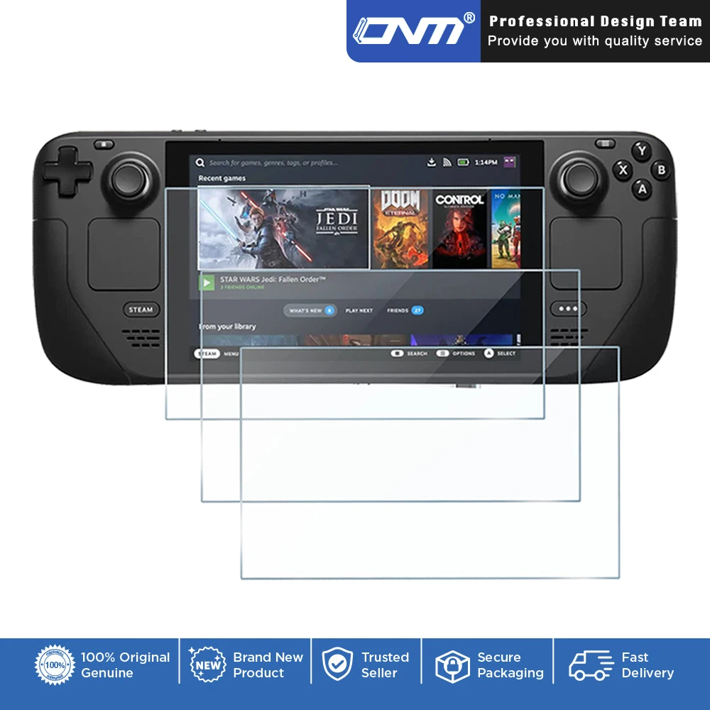 

High Quality Screen Protector for Steam Deck Game Console Tempered Glass Film for Valve Steam Deck Game Protective Accessories