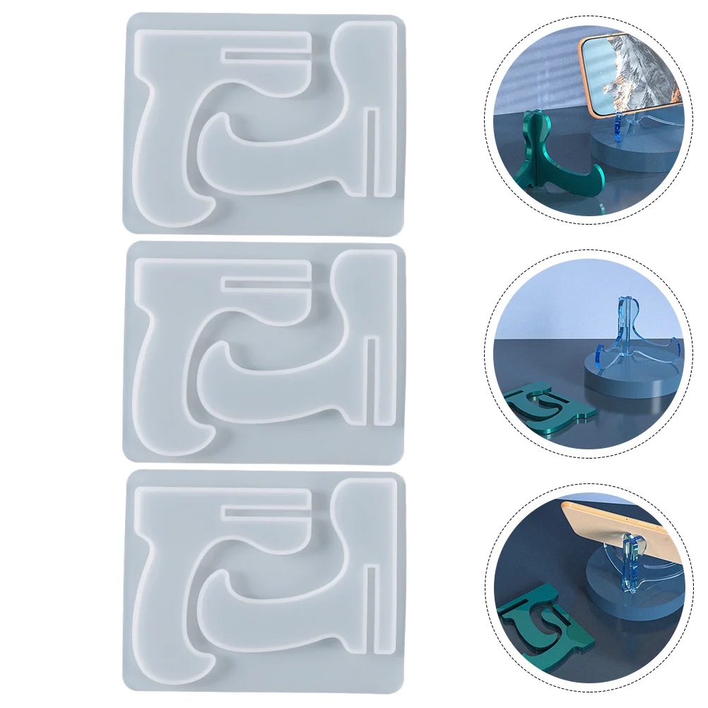 

Display Stand Silicone Mold Bracket Epoxy Desktop Accessories Phone Storage Holder