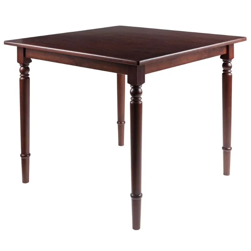 

Winsome Wood Mornay Square Dining Table, Walnut Finish dining table set