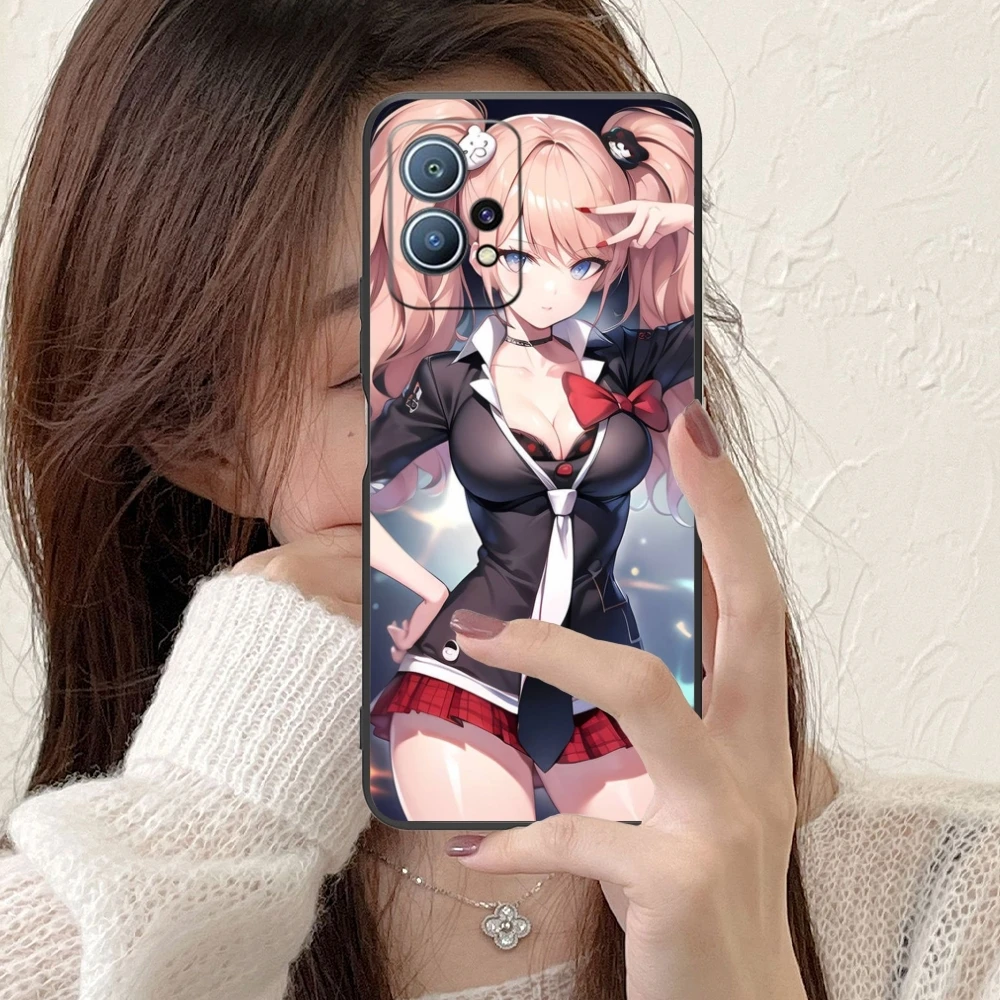 Чехол для сотового телефона Danganronpa Junko enoрядом Huawei P60 P50 P40 P30 P20 P10 P9 P8 Pro Lite Plus черный