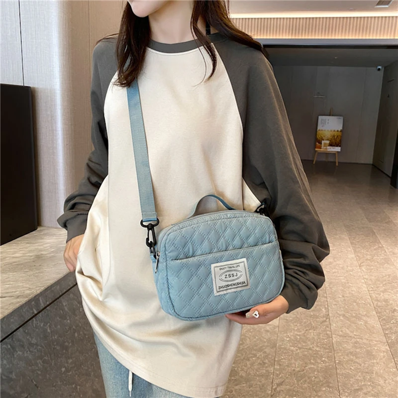 Женская Модная Косметичка Из Ткани Оксфорд Большая Вместительная Сумка Через