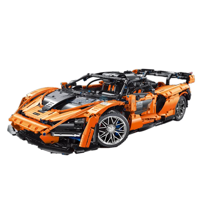 

Суперспортивный Быстрый гоночный автомобиль модель T5013 в масштабе 1:8, строительные блоки, кирпичи, набор MOC, городская скоростная игрушка, те...