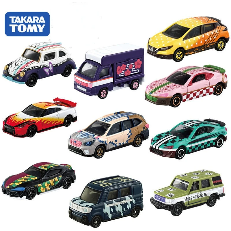 

TAKARA TOMY Alloy Car Model Demon Slayer Series Car Toy Model Metal Sports Vehicles Various Styles Gifts for Children