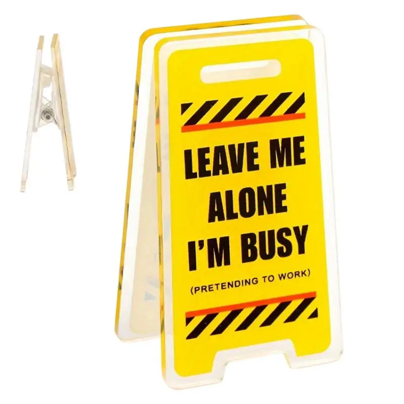 

Держатель для заметок "Leave Me Alone I'm Busy", пластик