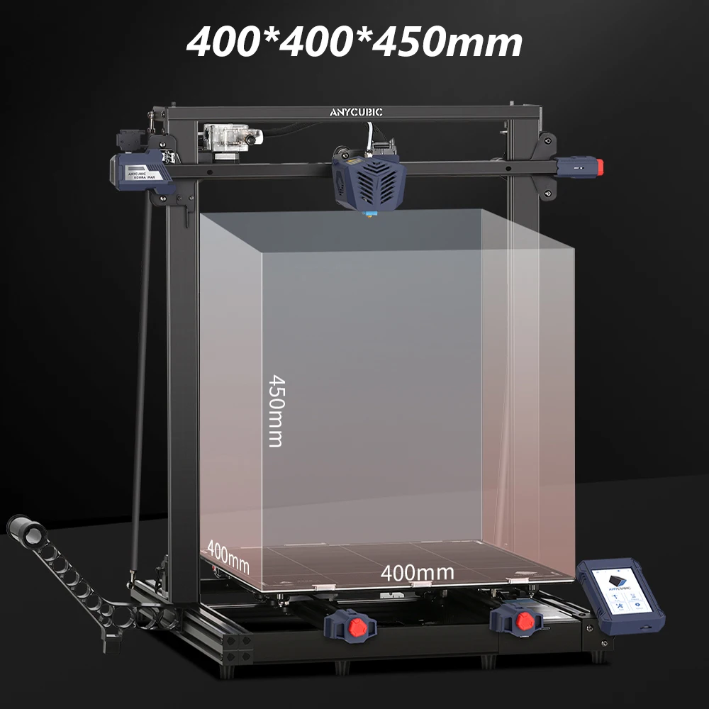 3D-принтер ANYCUBIC KOBRA MAX с автоматическим выравниванием FDM большим объемом сборки