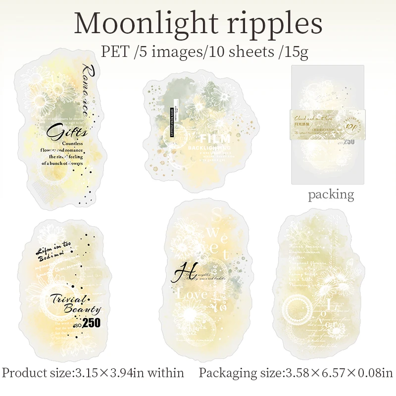 

Кружевные наклейки Yoofun 10 шт.