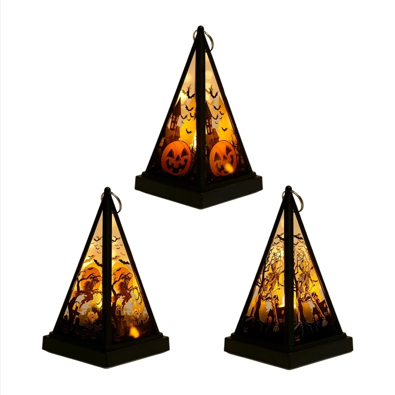 

Halloween Led Light Tote Night Lamp Ghost Festival Party Backdrop Decor for Home Haunted House Bar Kitchen Decoration