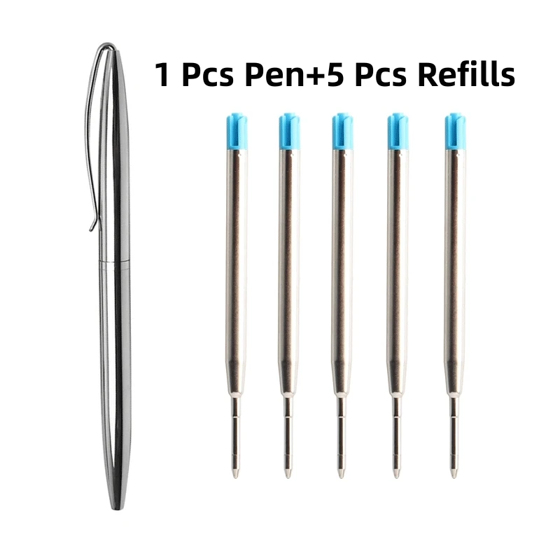 

Высококачественные металлические шариковые ручки из нержавеющей стали с рисунком, канцелярские принадлежности, офисные принадлежности, новый подарок, чернильная ручка