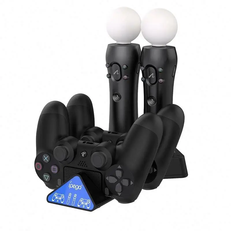 

Joystick Controller Charger For PS4 Psmove Dual Charging Dock Station Playstation4 Games Psvr Move Accessories