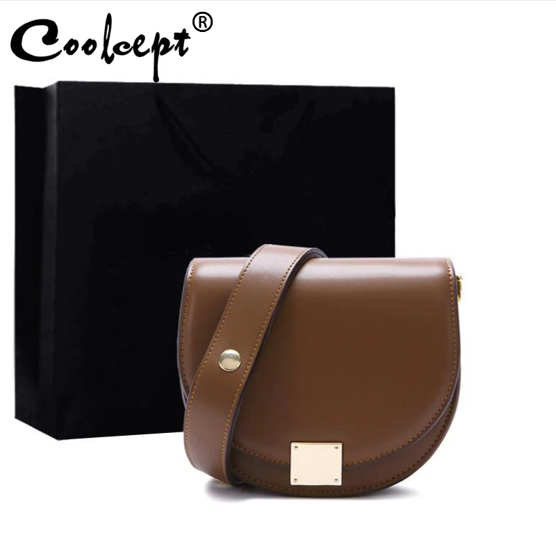

Coolcept Brand Designer PU Leather Women Bag Ladies Shoulder Messenger Bags Handbag Letter Flap Fashion Female Crossbody Bag
