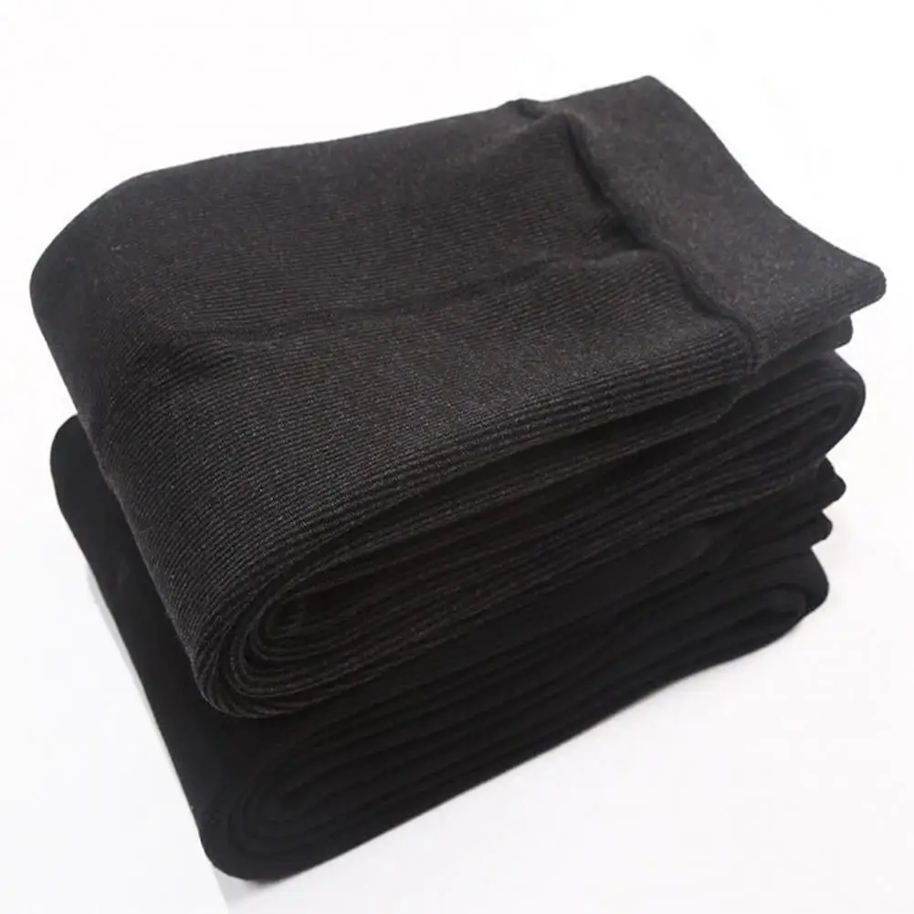 

Женские стильные зимние однотонные базовые брюки на флисовой подкладке, облегающие зимние леггинсы в рубчик для дома