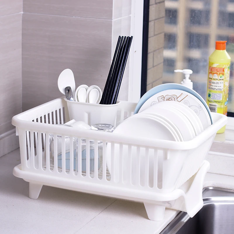 

Japan imported kitchen tableware, dishes, racks, storage racks, chopsticks, drainage racks, sink storage racks, sink bowl racks