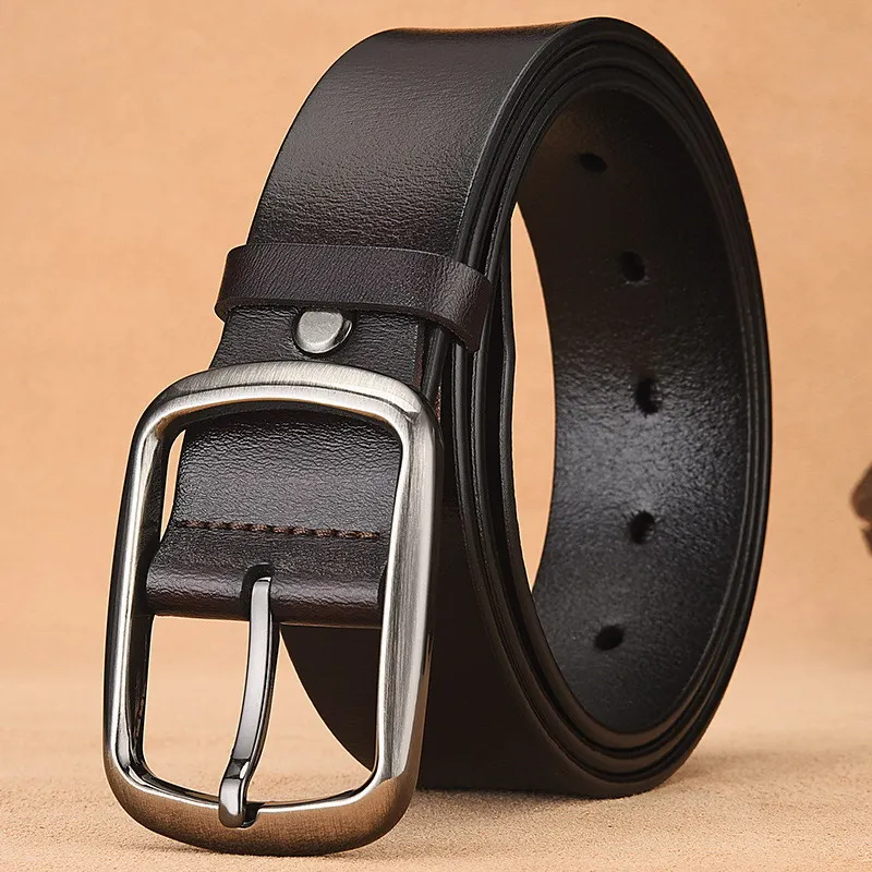 

Ремень с металлической пряжкой для мужчин, 125 см