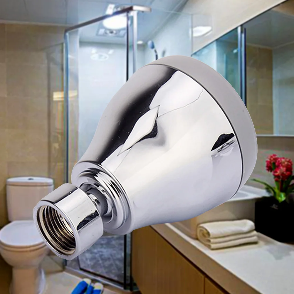 

Chrome Bathroom With Filter Shower Head Removable Ball Joint High Pressure Hanging Accessories Home Adjustable Swivel