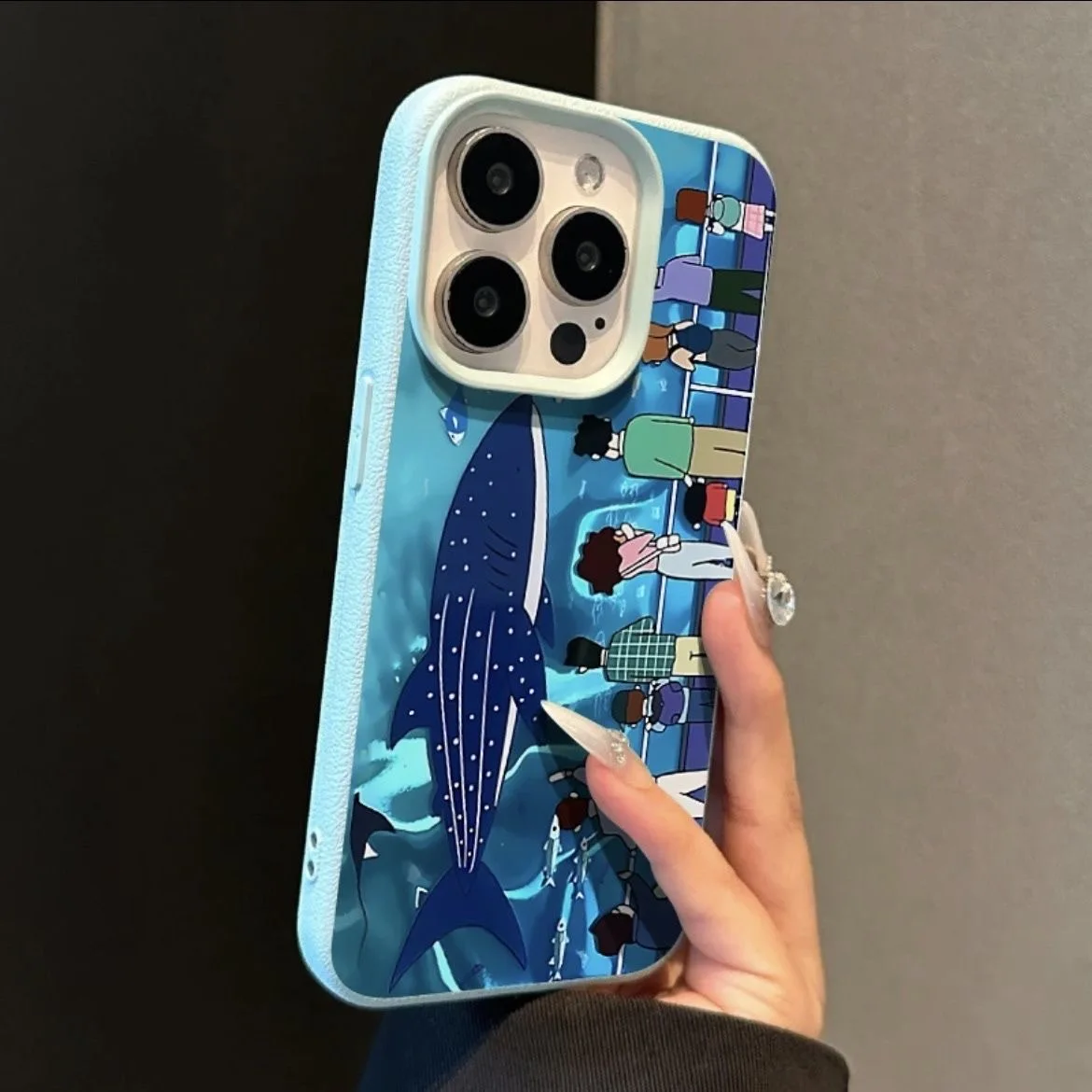 Модный амортизирующий чехол для телефона из искусственной кожи и ТПУ IPhone 16 Plus 15 14