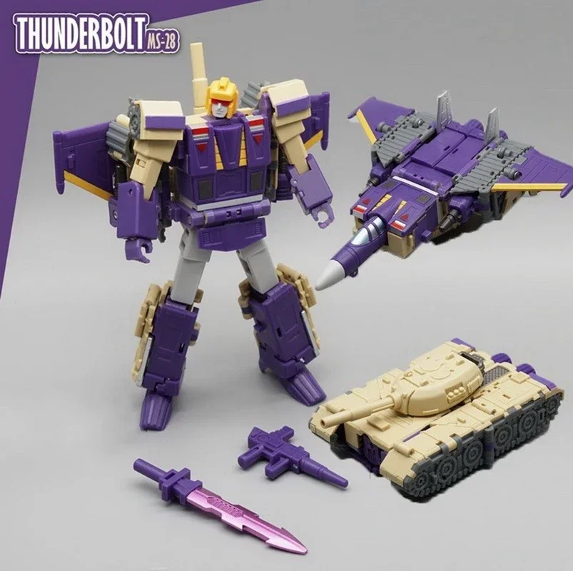 Фото В наличии MFT MS28 MS-28 Blitzwing Thunderbolt Transformation Мини Карманная Фигурка Робот Модель Коллекция Деформированные Игрушки Подарок №1