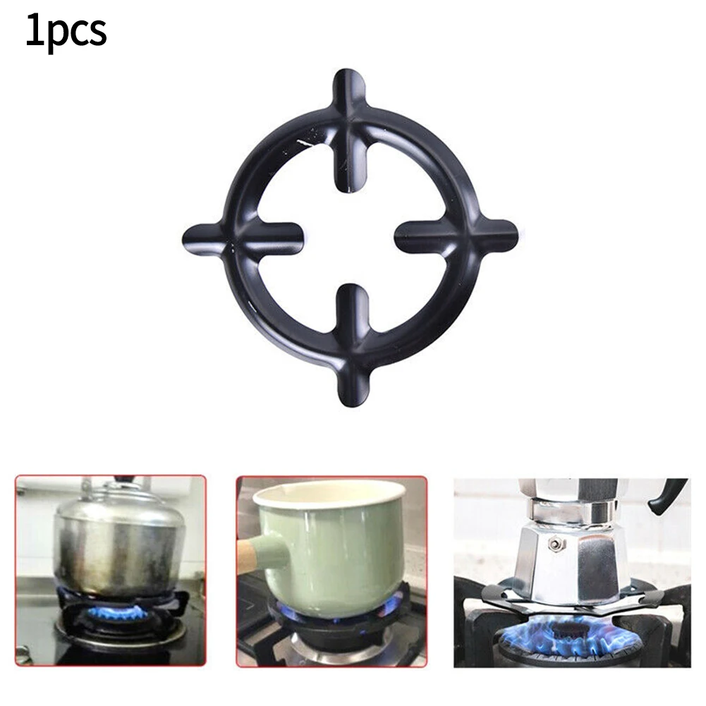 1 Pcs Iron Gas Stove Cooker Plate Coffee Moka Pot Stand Reducer Ring Holder Durable Coffee Maker Shelf