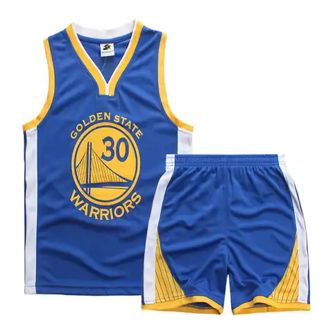 Баскетбольная форма с номером № 30, Детская уличная спортивная одежда, жилет без рукавов для мальчиков, Молодежный баскетбольный жилет, шорт...