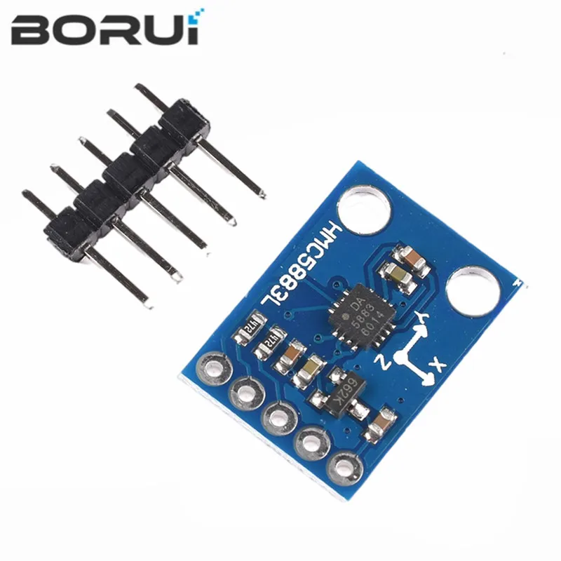 GY-273 3V-5V HMC5883L Triple Axis Compass Magnetometer Sensor Module Three Axis Magnetic Field Module