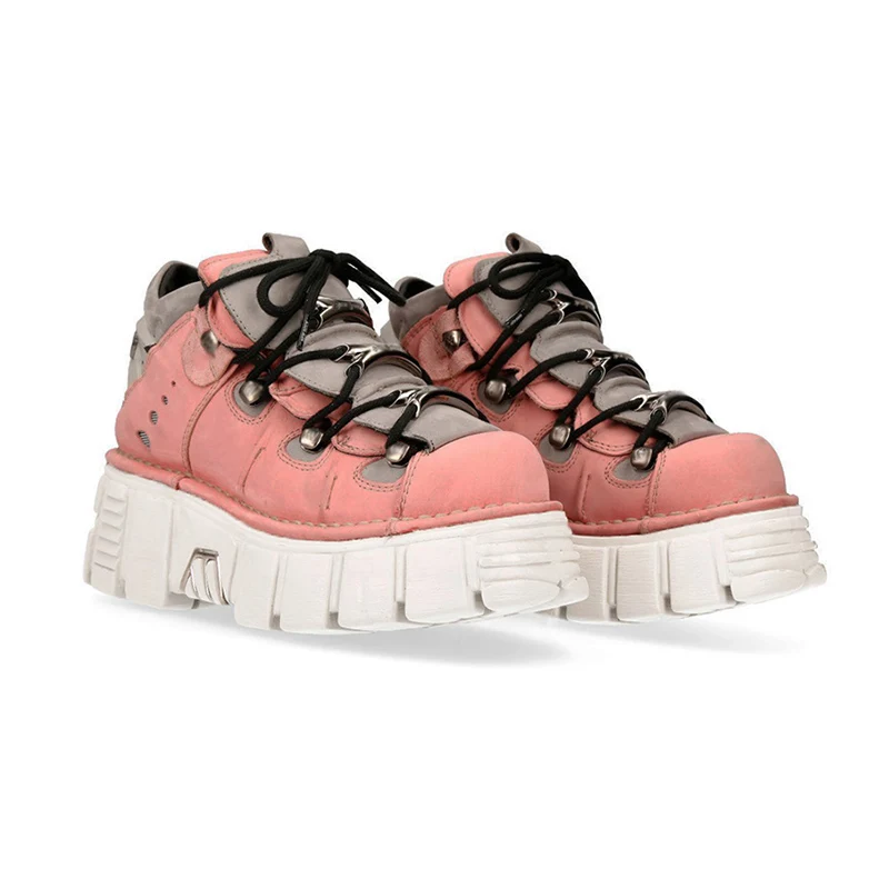 Кроссовки женские модные увеличивающие рост сверхпопулярные белые готические