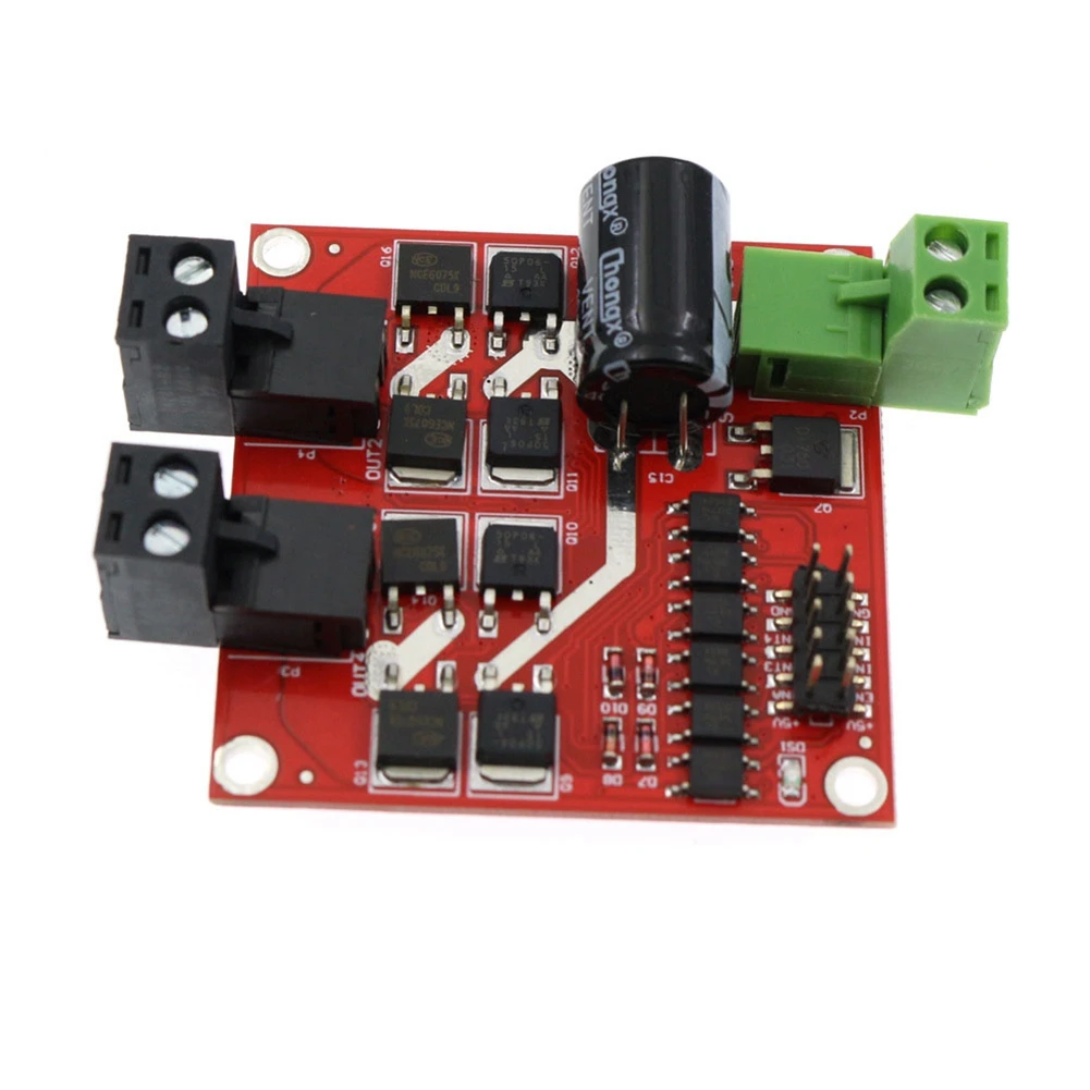 Promotion! L298 Dual Channel Motor Driver DC 6.5V-27V 7A Control Board Electric Module Speed |