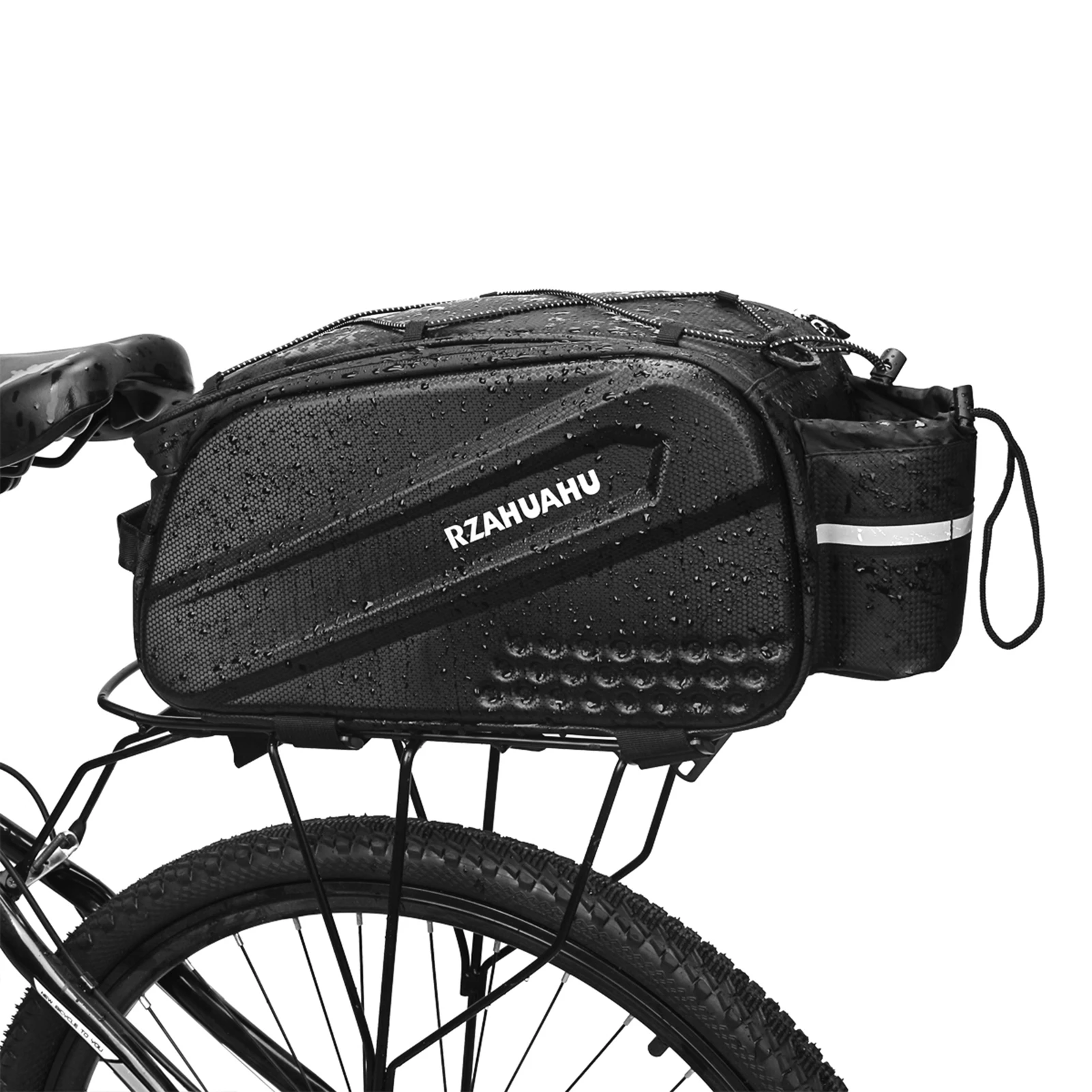 

10L Multifunctional Wear-resistant Bicycle Rear Seat Bag Waterproof Cycling Bike Rack Trunk Cargo Bag Handbag Shoulder Bag