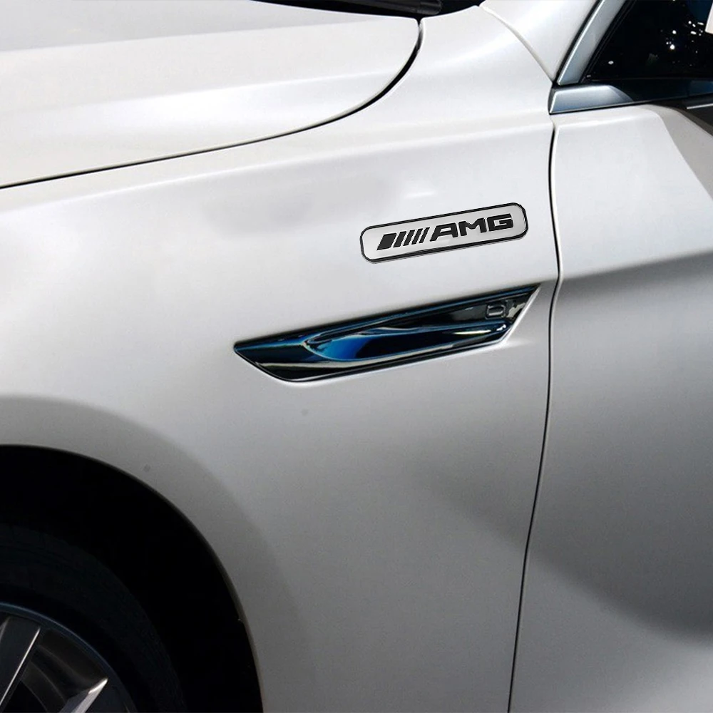 3D значок AMG Стайлинг автомобиля эмблема багажника АБС-пластик наклейка для Mercedes