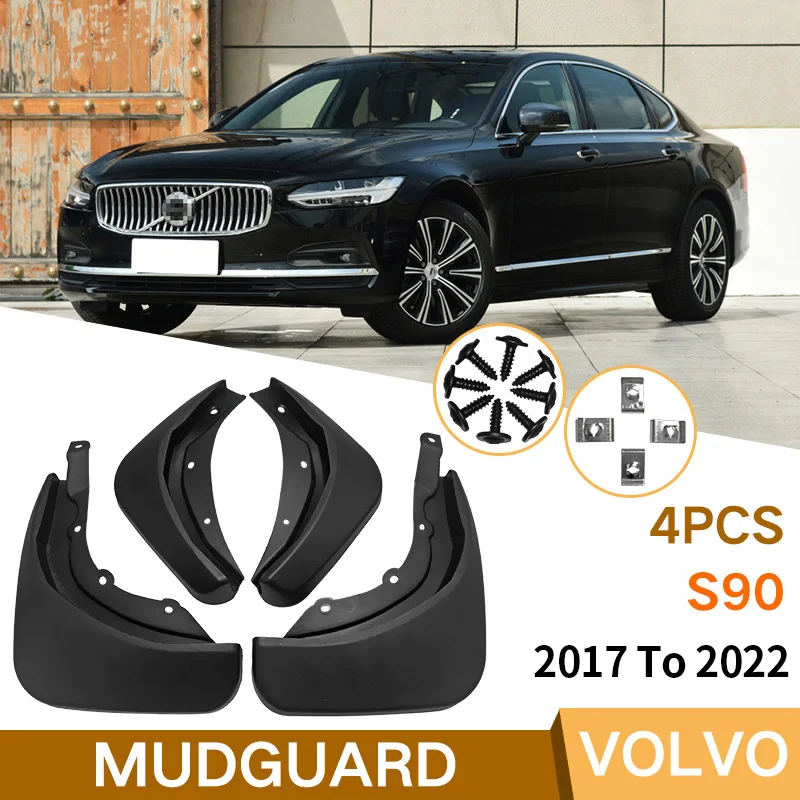 

Car Mud Flaps For Volvo S90 2017 To 2022 Splash Guards Front Rear Fender Protector Automotive Exterior Accessories