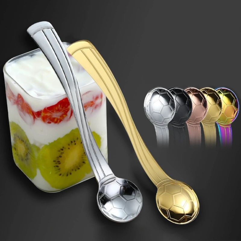 

6 шт., набор столовых приборов из нержавеющей стали с длинной ручкой