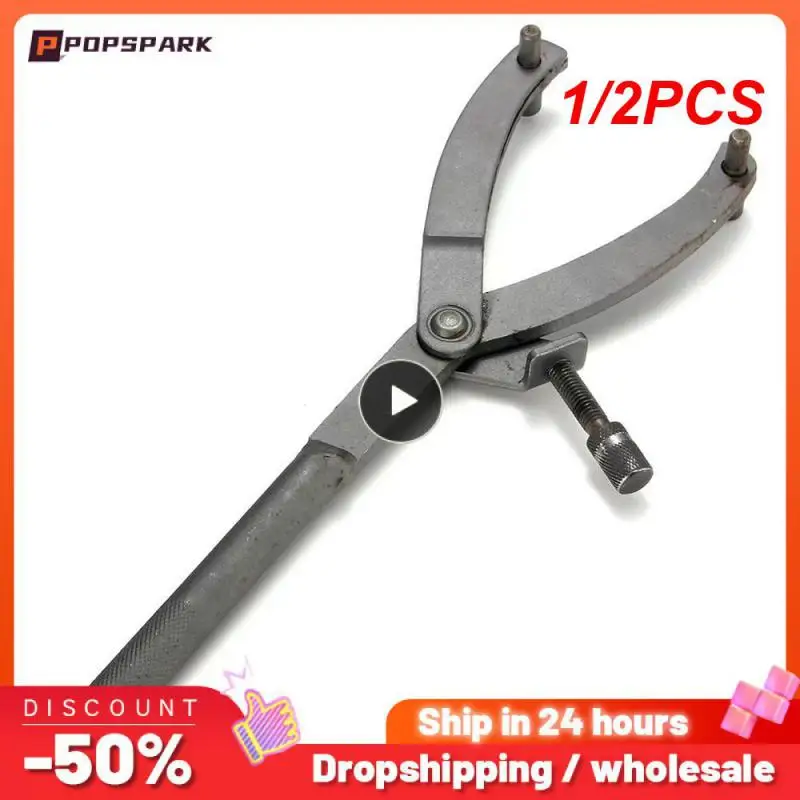 

1/2PCS Flywheel wrench Caliper Motorcycle Motors Variator Remover Puller Tool For Scooter Moped car repair tire repair Hand Tool