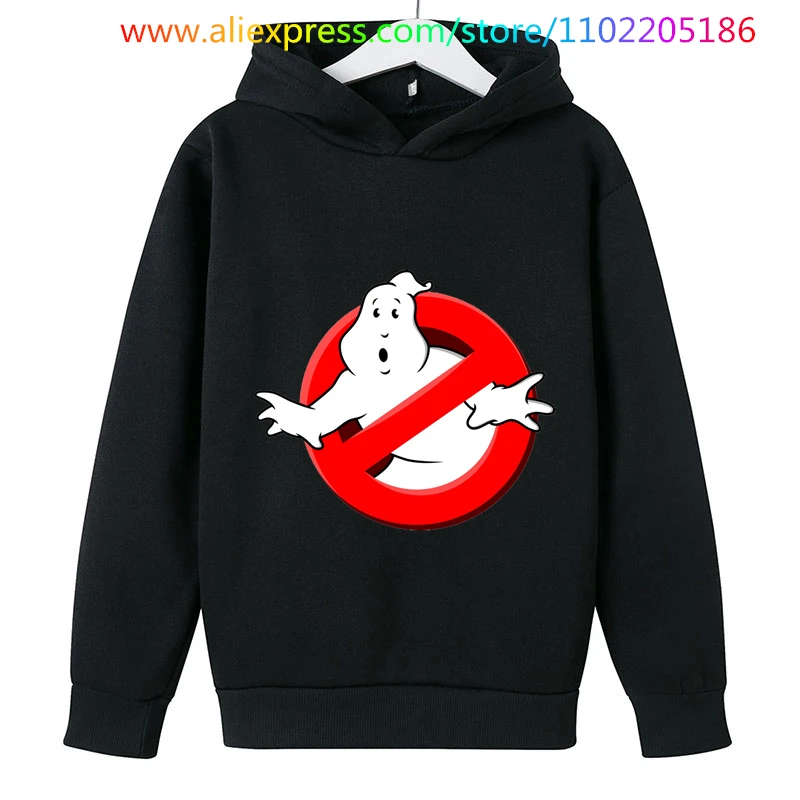 

Spring Autumn Ghostbusters Hoodie Kids Clothes Girls Clothing Hoody 2023 New Video Tv Hoodie Girls Long Sleeve Children Tops