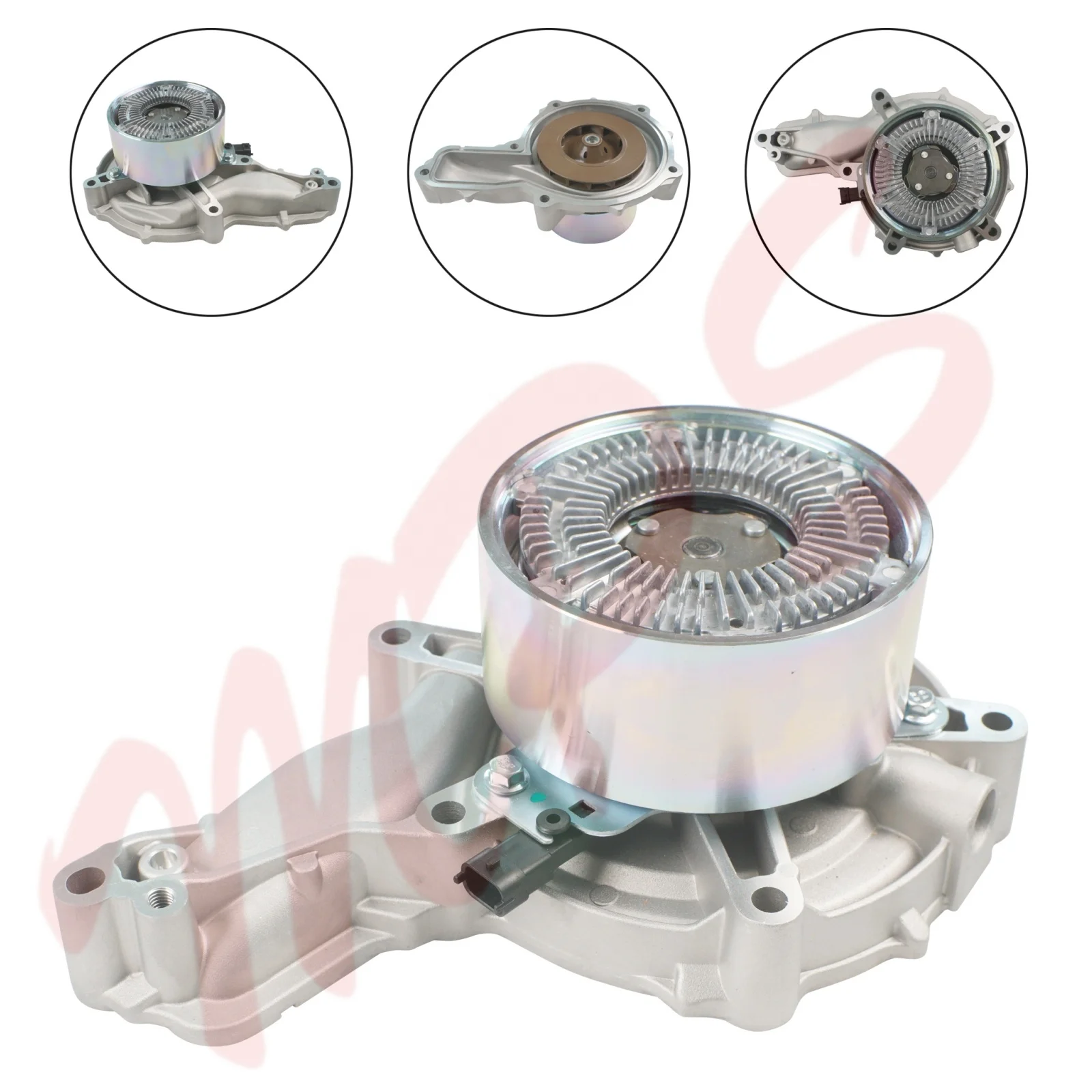 Сверхмощный водяной насос с муфтой для Volvo VA VH VNL Engine D13 D16 Renault 24152057 85151955 22183231 22552995