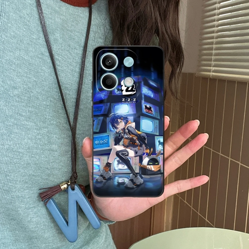 Чехол для мобильного телефона Zenless Zero Belle Xiaomi Redmi Note 13 12 11 10 9 8 7 6 S A Pro Lite Plus