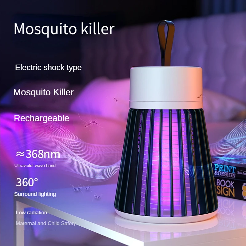 Новая лампа-ловушка для комаров с электрошоком, USB-ловушка для ...