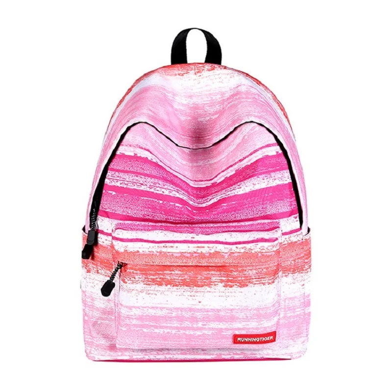 Designer Starry Sky Schoolbags Purple Satchel Casual Stripes Daypack Students Light Back Bag School Book Bags Teenage Girls Boys