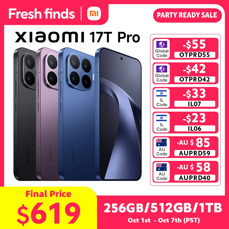 תמונת המוצר: סמארטפון Xiaomi 17T Pro 12GB
