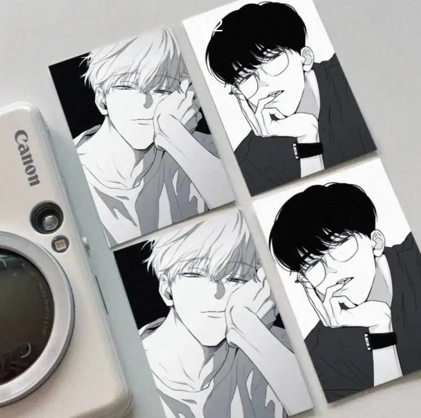 Набор из 4 корейских коллекционных карточек ACG Love Manhwa с Ли Су-хёном ‌ Фотокарточка Jung Eun-Seong HD для фанатов: коллекционная, милая, декоративная, подарочная (art.: 3920da3fa974e) - 3920da3fa974e