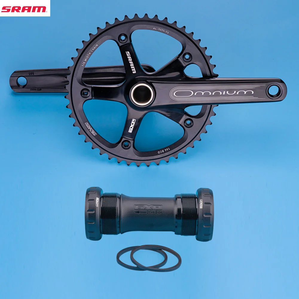 

Original SRAM Omnium Track Crankset Fixed Gear Chainwheel 48T GXP 170MM 165MM Single Speed Track/Fixie Bike Accessories