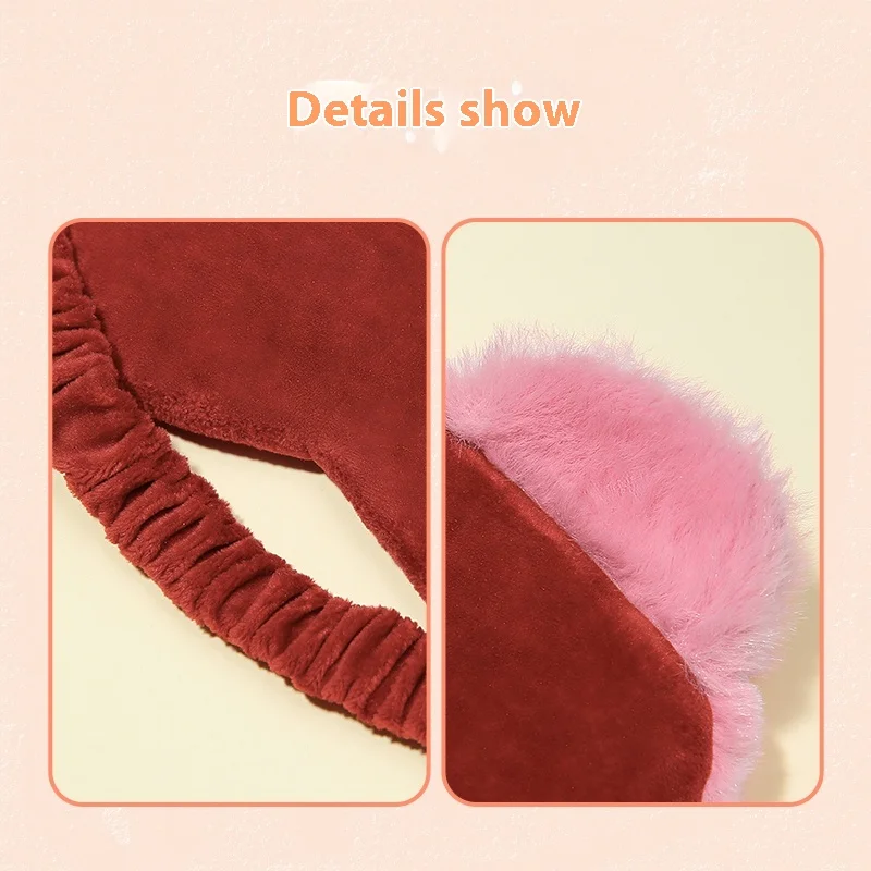 Miniso маска для глаз Disney клубника медведь волосы Сезон Серия плюшевая