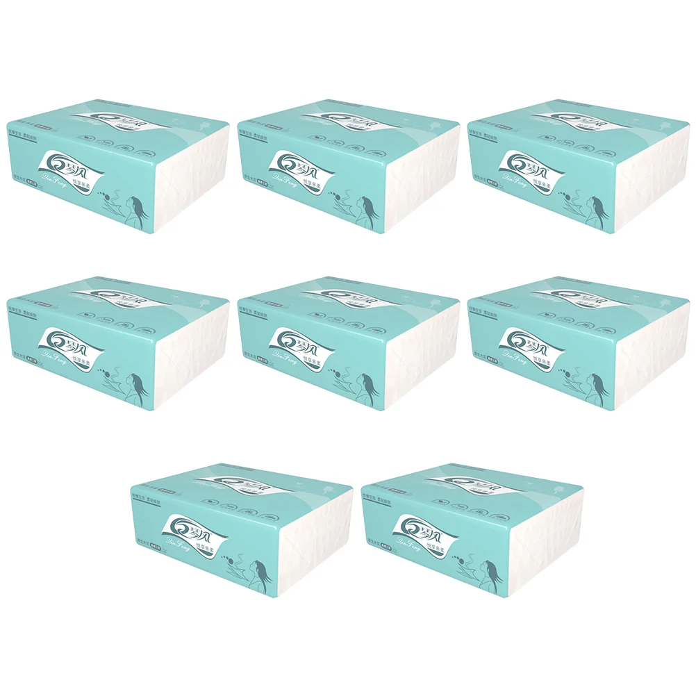 

8pcs Tissue Toilet Tissue Paper Napkin Hand Towels for Home Bathroom Kitchen