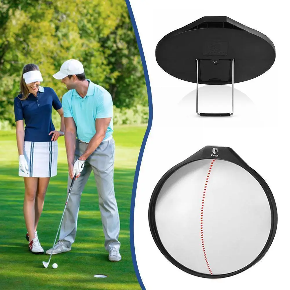 

Golf Training Mirror Wide Angle Putting Convex Mirror Alignment For Swing Trainer Golf Training Aid Accessories F2y8