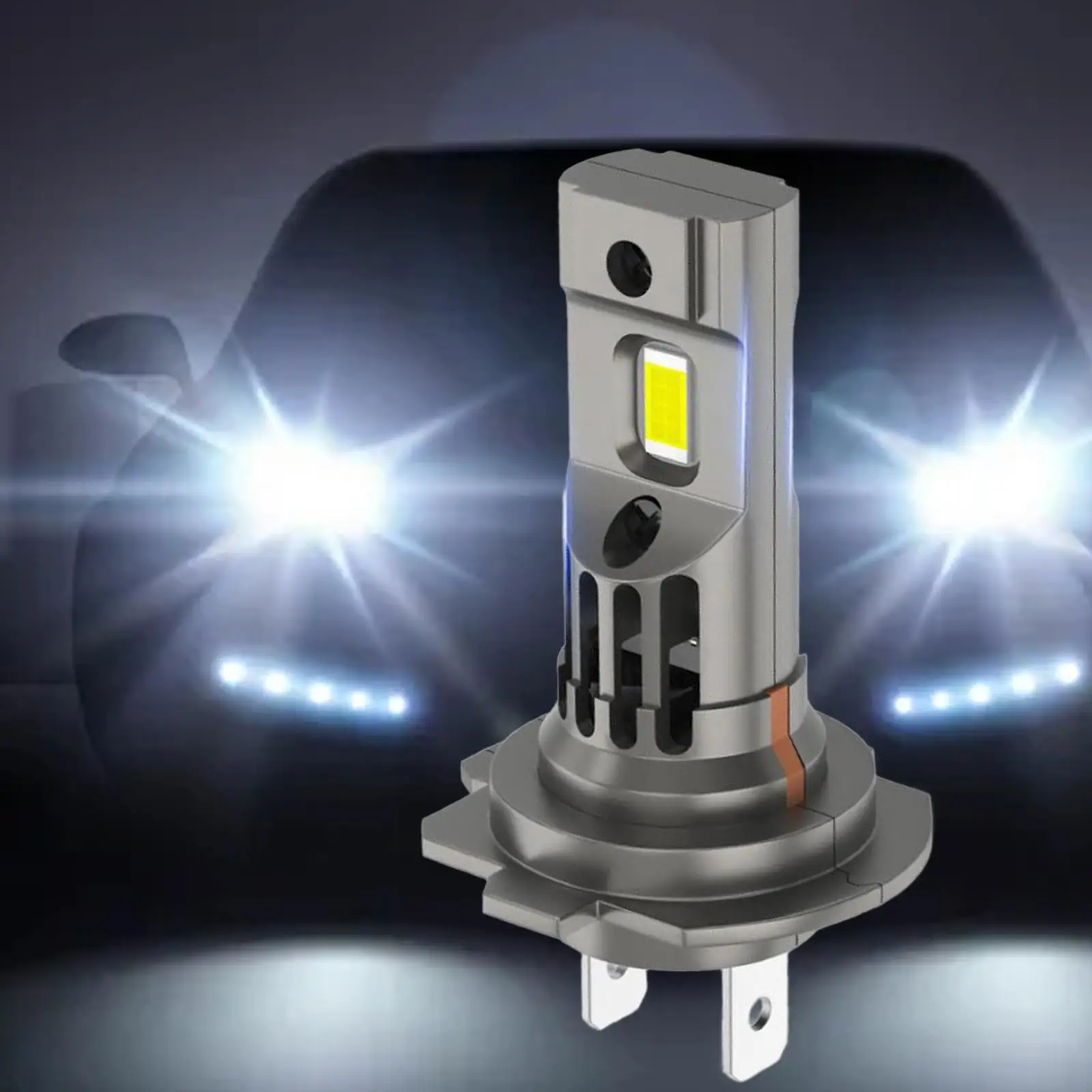 Лампа для автомобильной фары алюминиевая с высоким рассеиванием света