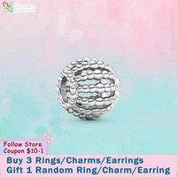 smuxin s925 sterling silver beads silver openwork charms fit original pandora bracelets for women jewelry making birthday gift