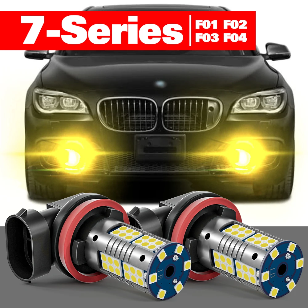 

For BMW 7 Series F01 F02 F03 F04 2008-2015 Accessories 2pcs LED Fog Light 2009 2010 2011 2012 2013 2014