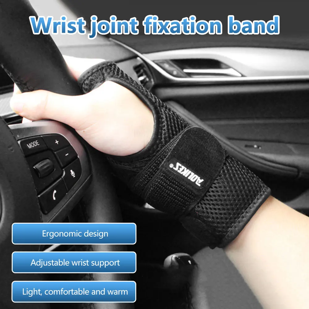 

1PCS Carpal Tunnel Wrist Splints Wrist Support Brace for Arthritis Tendonitis Night Sleep with Palm Cushion Pad Right Left Hand