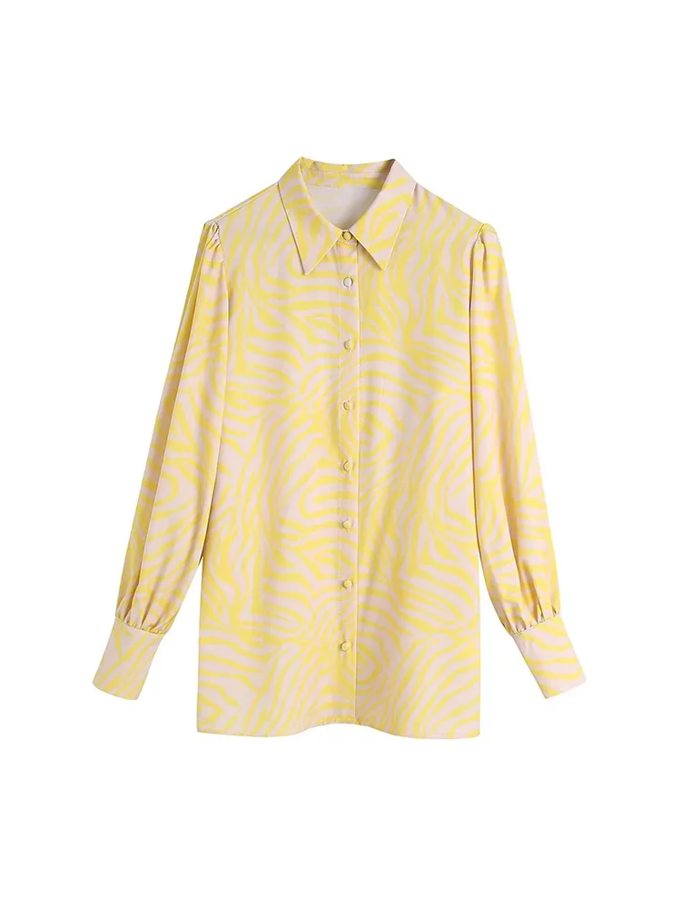 

Elegant Fashion Leopard Collar Regular Sleeve Pocket Spring/autumn