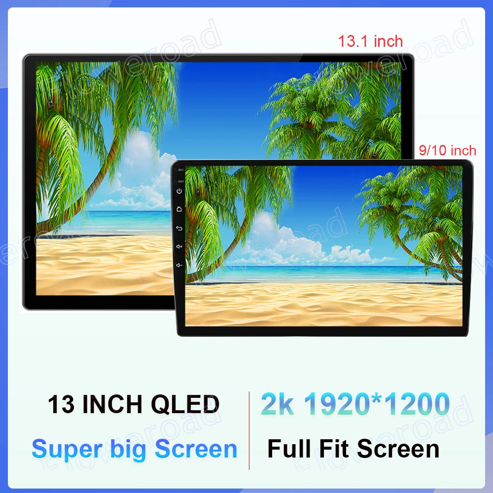 Android 13 беспроводной Carplay Авто 4G 8Core 256G Ford Figo 2015 2016 2017 2018 автомобильное радио