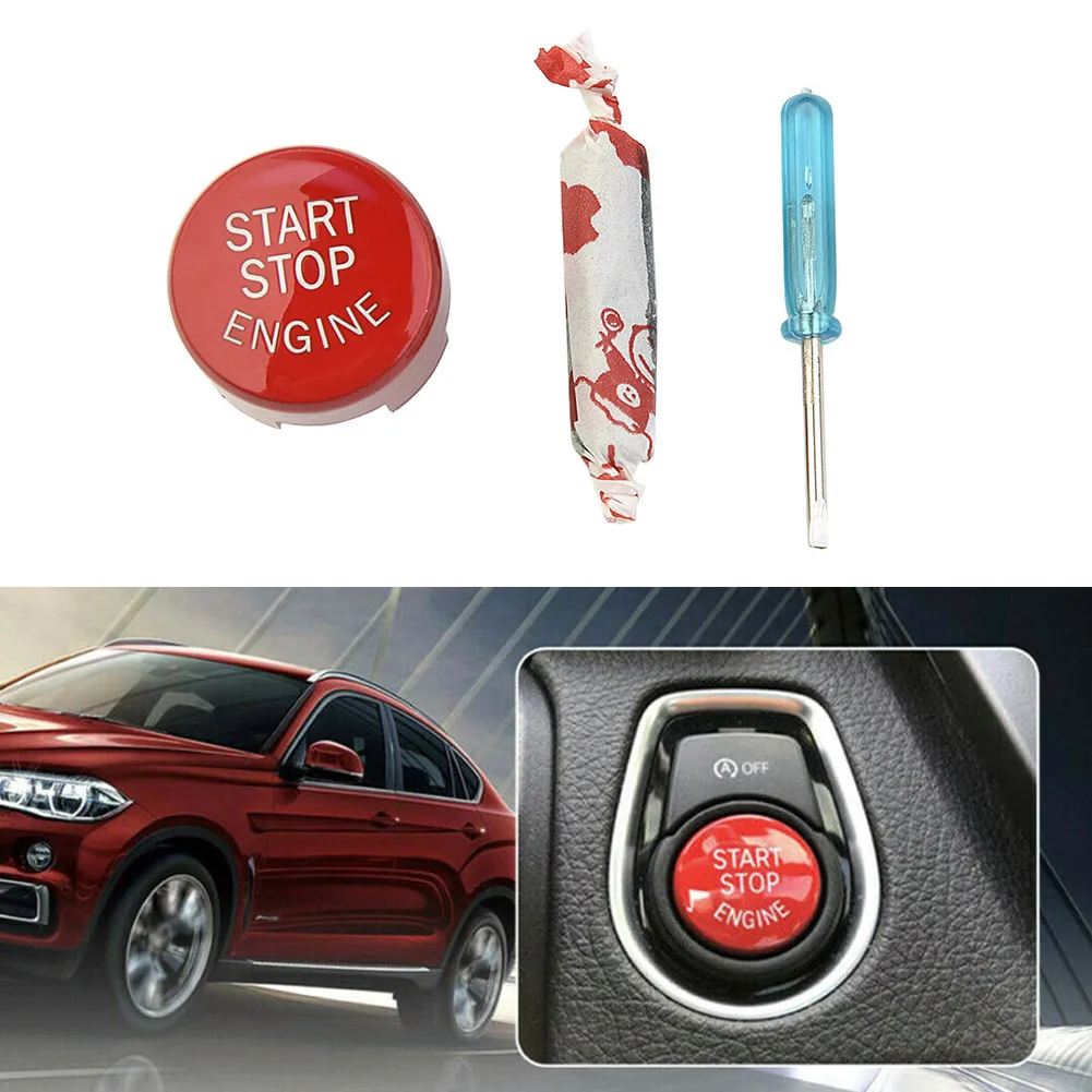 

Replace Button Switch Cover Interior ON/OFF Accessory Decal For BMW F20 F30 F10 F01 F25
